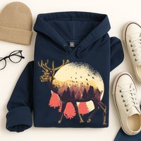 Moose Nature Hoodie