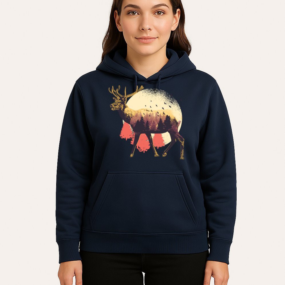 Moose Nature Hoodie