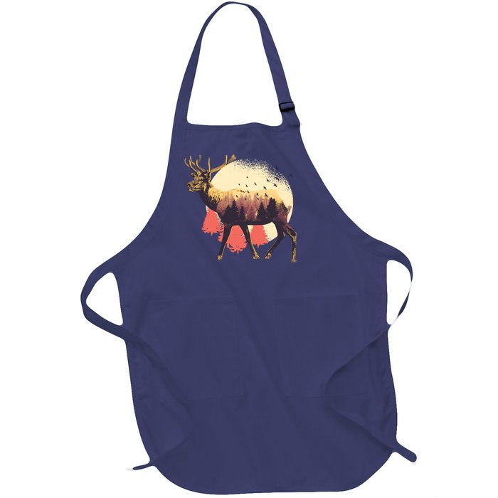 Moose Nature Full-Length Apron With Pockets