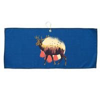 Moose Nature Large Microfiber Waffle Golf Towel