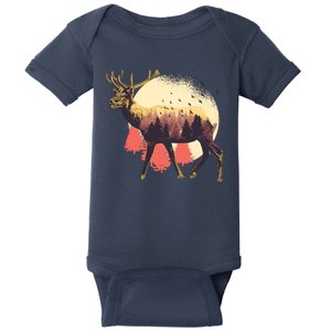 Moose Nature Baby Bodysuit