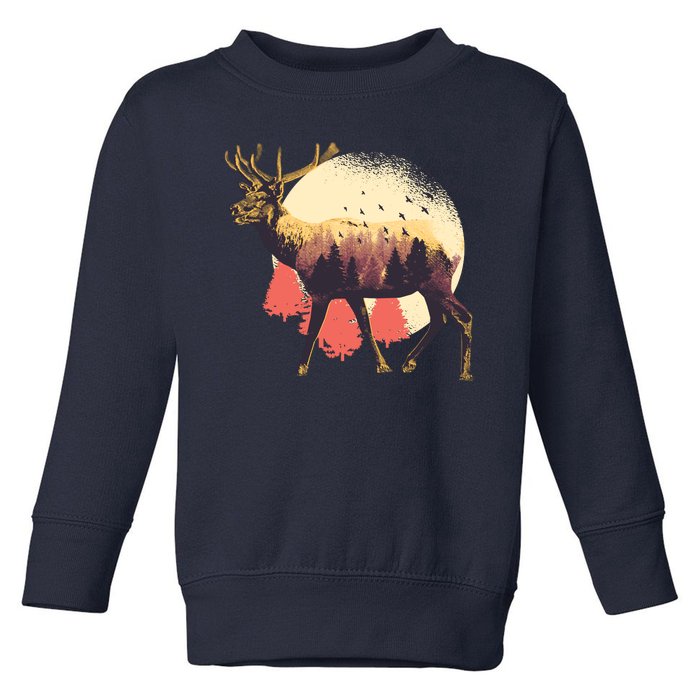 Moose Nature Toddler Sweatshirt