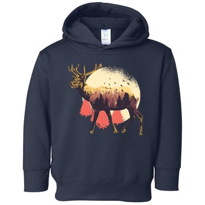 Moose Nature Toddler Hoodie