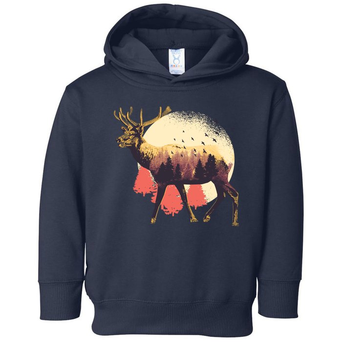 Moose Nature Toddler Hoodie