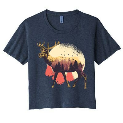 Moose Nature Crop Top