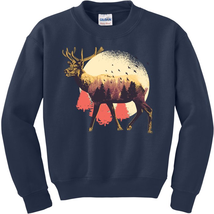 Moose Nature Kids Sweatshirt