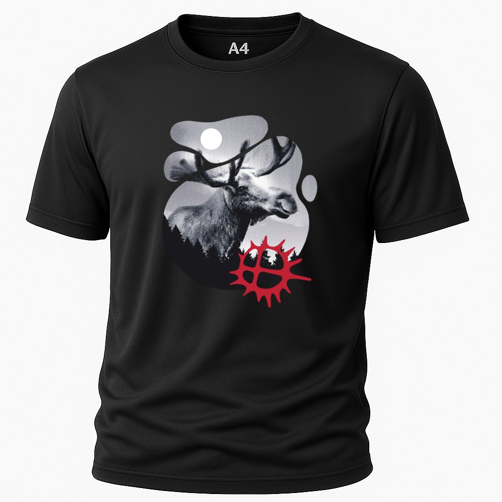 Moose Nature Sami Sun Cooling Performance Crew T-Shirt