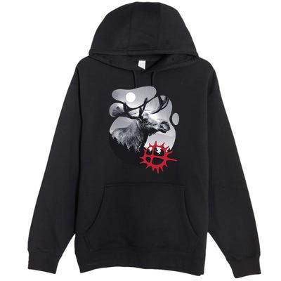 Moose Nature Sami Sun Premium Pullover Hoodie