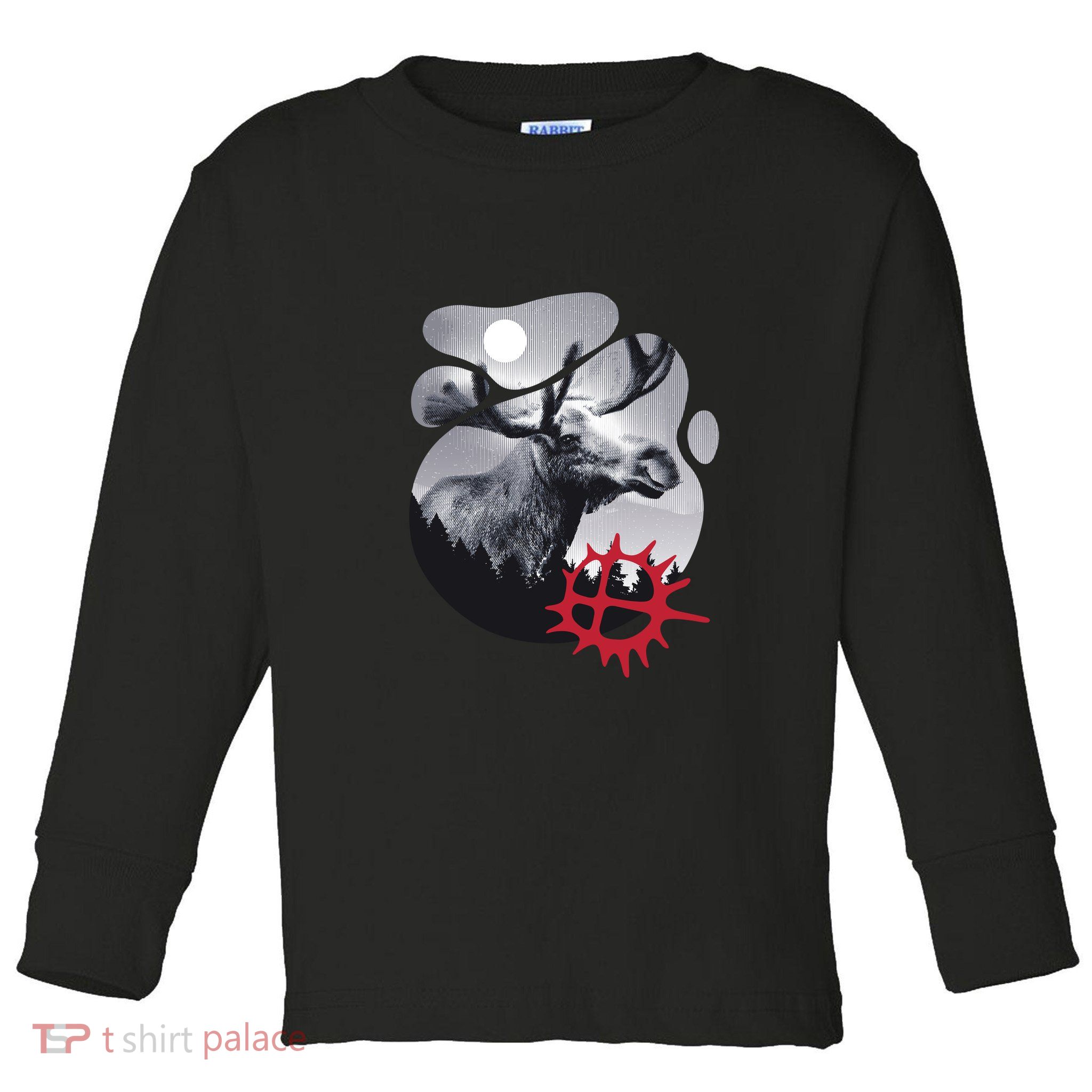 Moose Nature Sami Sun Toddler Long Sleeve Shirt