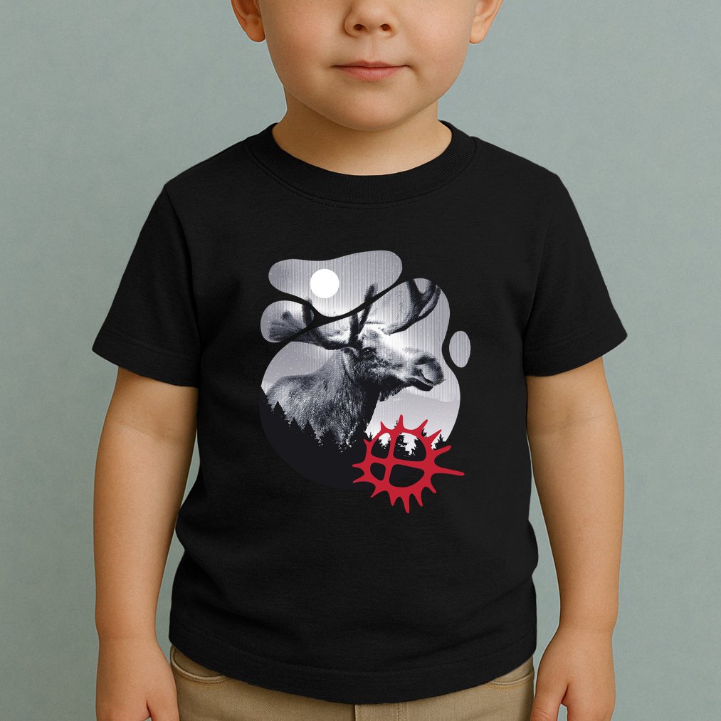 Moose Nature Sami Sun Toddler T-Shirt