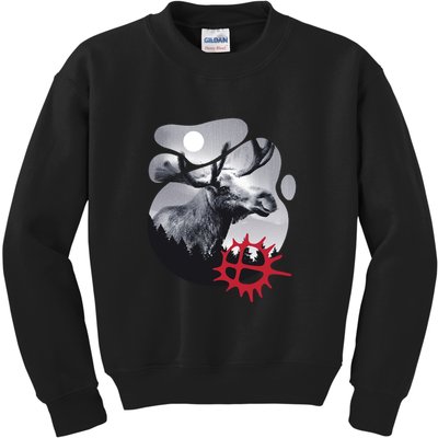 Moose Nature Sami Sun Kids Sweatshirt