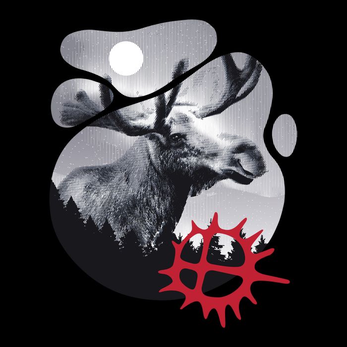 Moose Nature Sami Sun Wool Snapback Cap