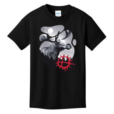 Moose Nature Sami Sun Kids T-Shirt