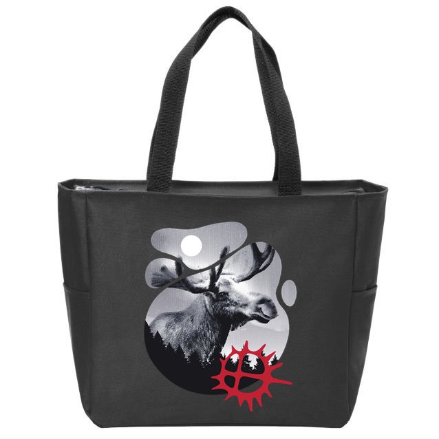 Moose Nature Sami Sun Zip Tote Bag