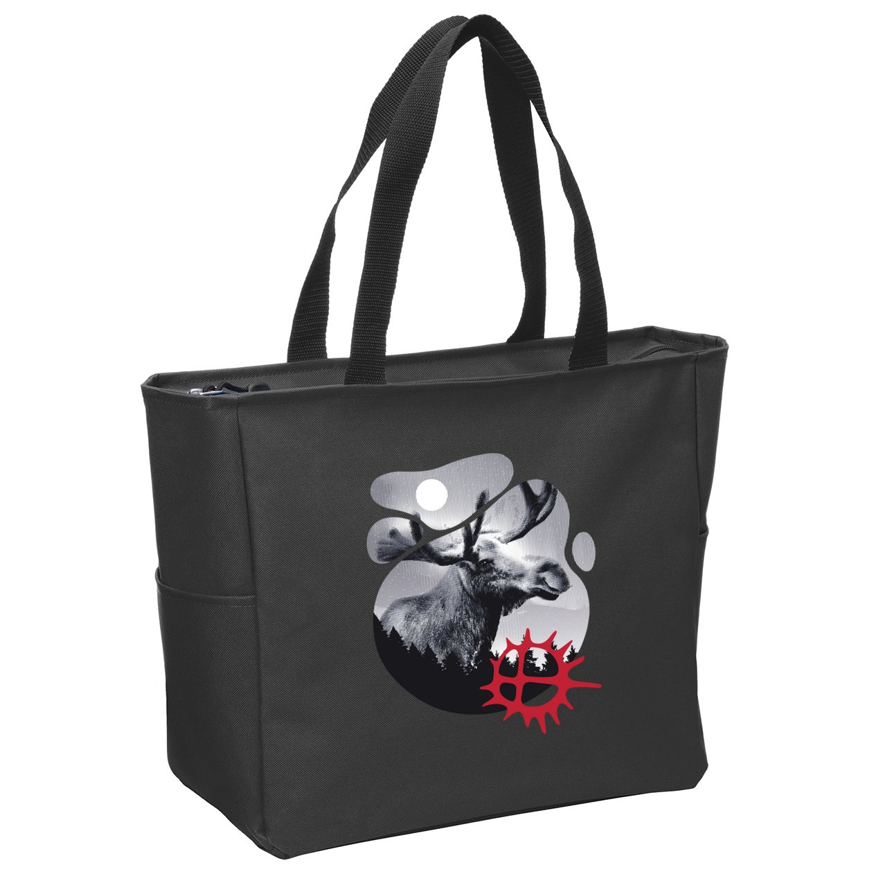 Moose Nature Sami Sun Zip Tote Bag
