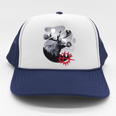 Moose Nature Sami Sun Trucker Hat