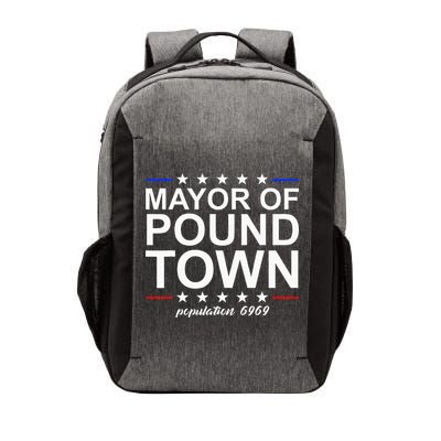 Mayor Of Pound Town Funny Adult Humor Pound Town Vector Backpack
