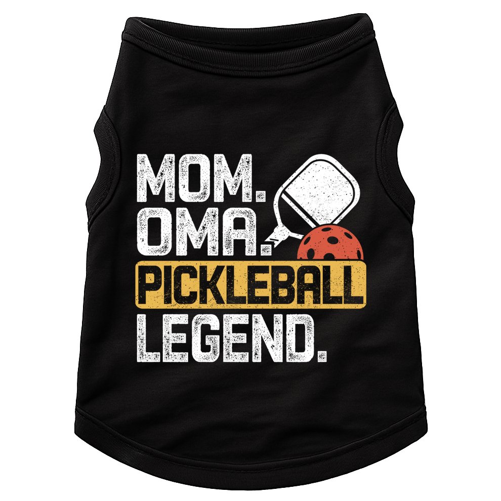 Mom Oma Pickleball Legend Vintage Gift Doggie Tank