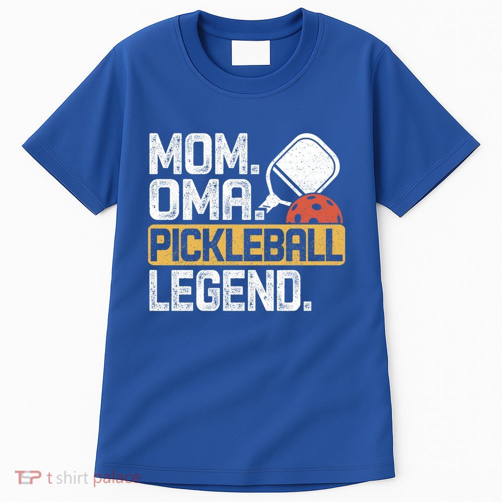 Mom Oma Pickleball Legend Vintage Gift Tall T-Shirt