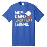 Mom Oma Pickleball Legend Vintage Gift Tall T-Shirt