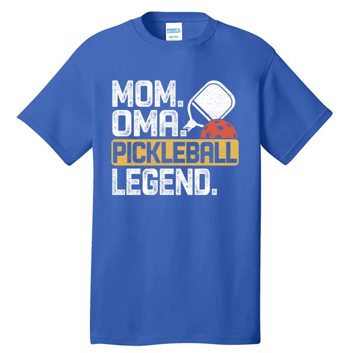 Mom Oma Pickleball Legend Vintage Gift Tall T-Shirt