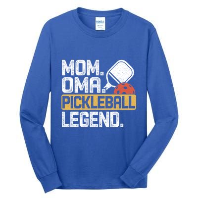 Mom Oma Pickleball Legend Vintage Gift Tall Long Sleeve T-Shirt