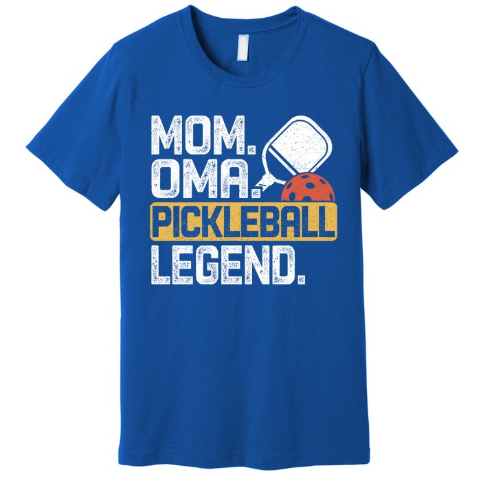 Mom Oma Pickleball Legend Vintage Gift Premium T-Shirt