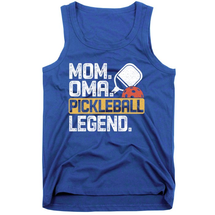 Mom Oma Pickleball Legend Vintage Gift Tank Top