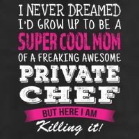 Mom Of Private Chef Funny I Never Dreamed Great Gift 11oz C Handle Ceramic Mug