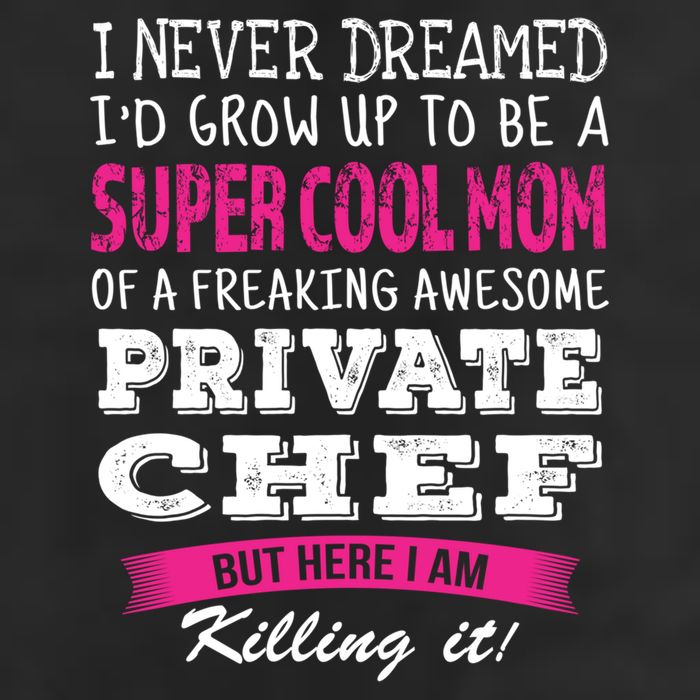 Mom Of Private Chef Funny I Never Dreamed Great Gift 11oz C Handle Ceramic Mug