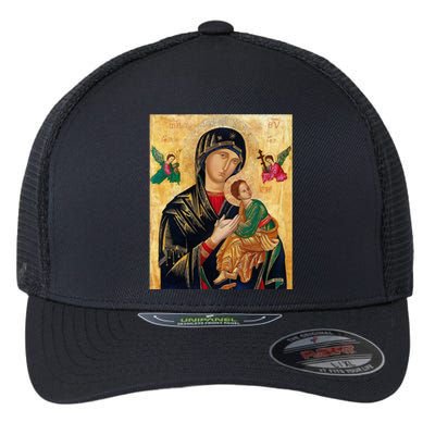 Mother Of Perpetual Help Flexfit Unipanel Trucker Cap