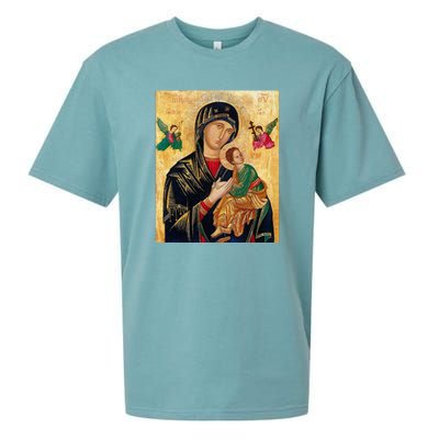 Mother Of Perpetual Help Sueded Cloud Jersey T-Shirt