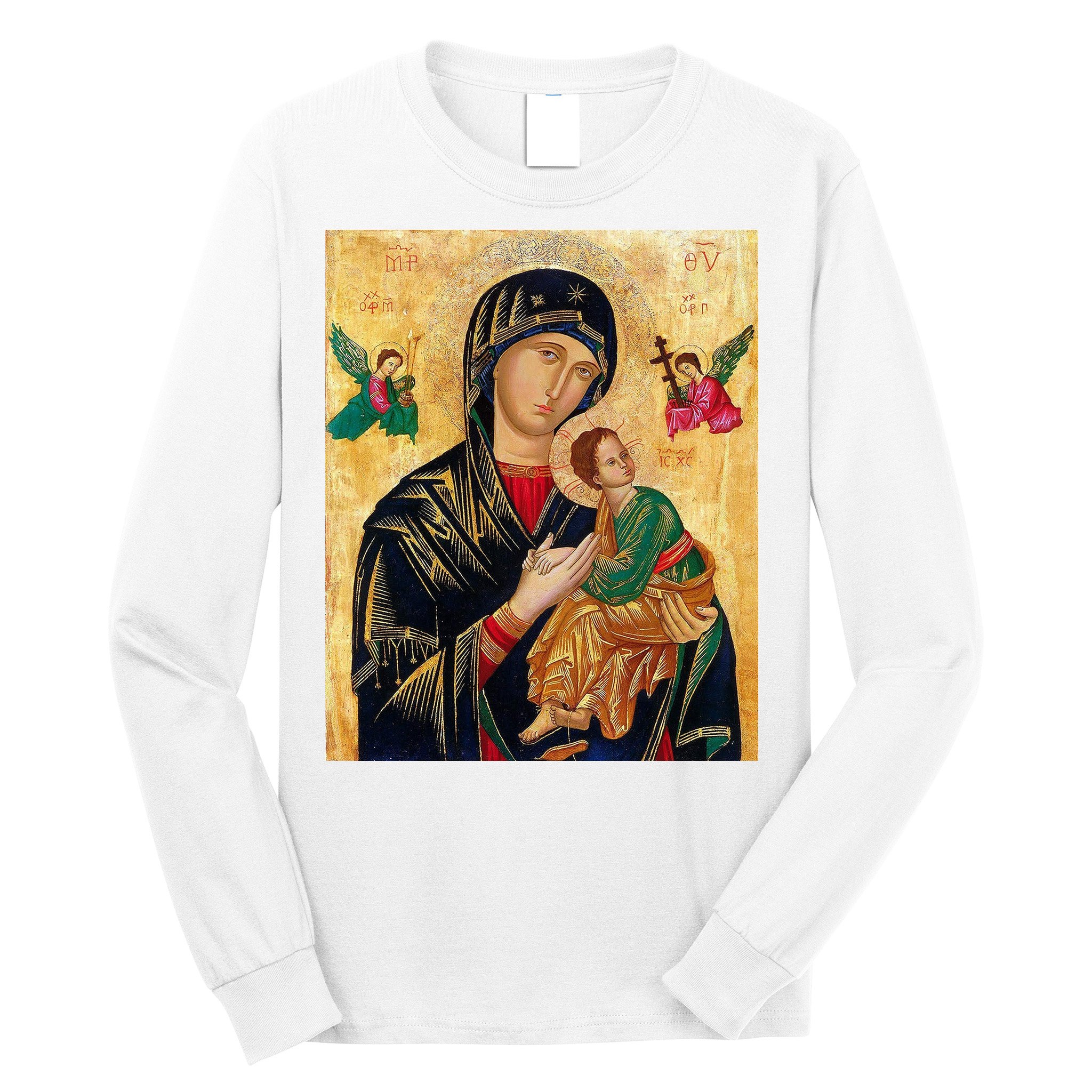 Mother Of Perpetual Help Long Sleeve Shirt