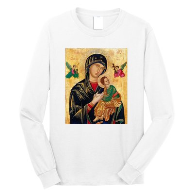 Mother Of Perpetual Help Long Sleeve Shirt