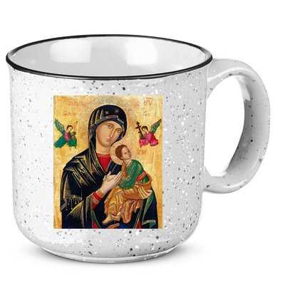 Mother Of Perpetual Help 15oz Campfire Ceramic Mug