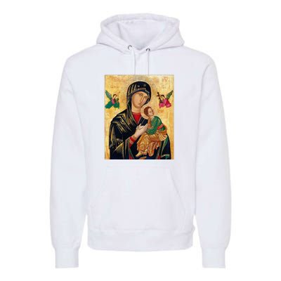 Mother Of Perpetual Help Premium Hoodie