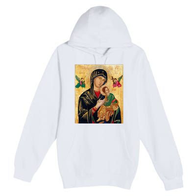 Mother Of Perpetual Help Premium Pullover Hoodie