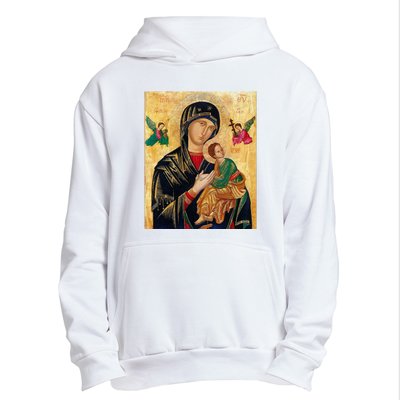 Mother Of Perpetual Help Urban Pullover Hoodie