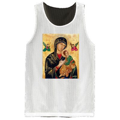 Mother Of Perpetual Help Mesh Reversible Basketball Jersey Tank