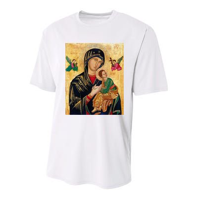 Mother Of Perpetual Help Youth Performance Sprint T-Shirt