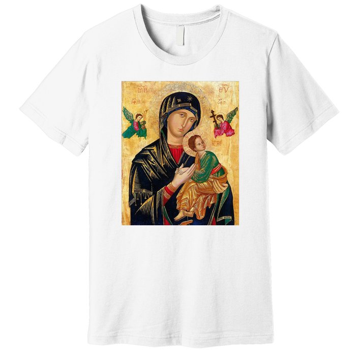 Mother Of Perpetual Help Premium T-Shirt