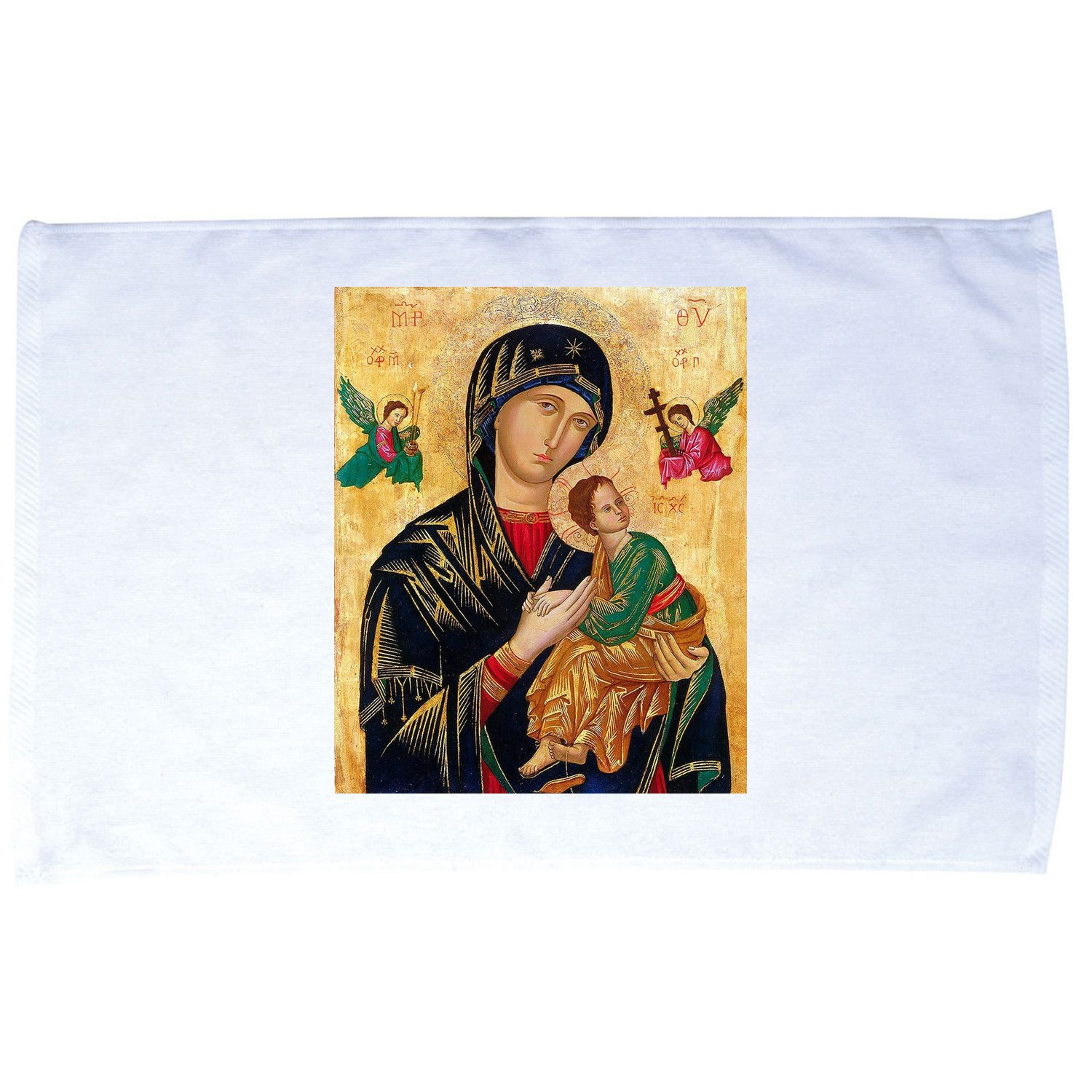 Mother Of Perpetual Help Microfiber Hand Towel