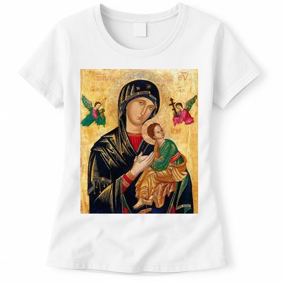 Mother Of Perpetual Help Womens T-Shirt