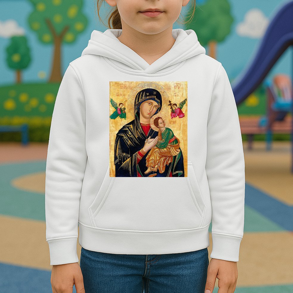 Mother Of Perpetual Help Kids Hoodie