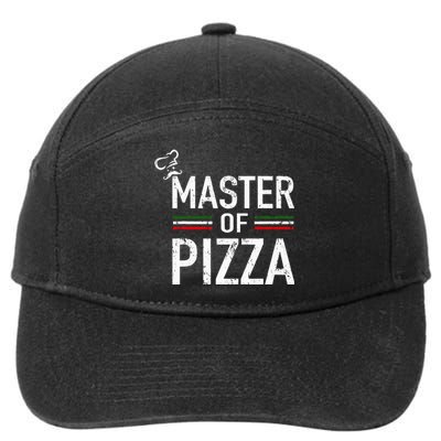 Master Of Pizza Italy Pizza Master Pizza Cooking Chef 7-Panel Snapback Hat