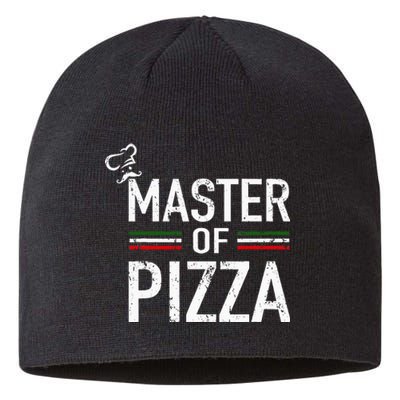 Master Of Pizza Italy Pizza Master Pizza Cooking Chef Sustainable Beanie