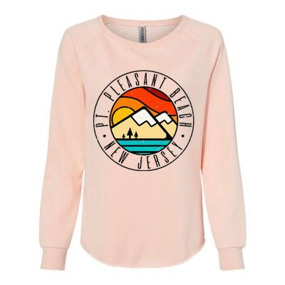 Minimalist Outdoors Pt. Pleasant Beach Point New Jersey Nj Womens California Wash Sweatshirt