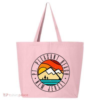 Minimalist Outdoors Pt. Pleasant Beach Point New Jersey Nj 25L Jumbo Tote
