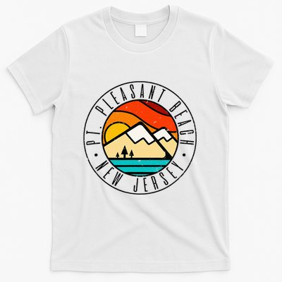 Minimalist Outdoors Pt. Pleasant Beach Point New Jersey Nj T-Shirt