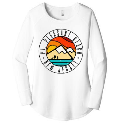 Minimalist Outdoors Pt. Pleasant Beach Point New Jersey Nj Women's Perfect Tri Tunic Long Sleeve Shirt